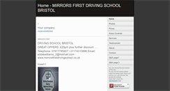 Desktop Screenshot of mirrorsfirstdrivingschool.co.uk